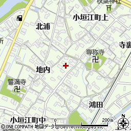 愛知県刈谷市小垣江町地内114周辺の地図