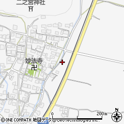 兵庫県神崎郡福崎町山崎307-1周辺の地図