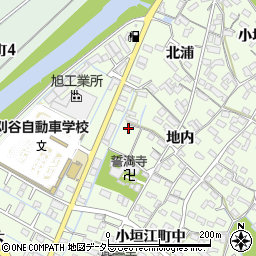 愛知県刈谷市小垣江町地内35周辺の地図