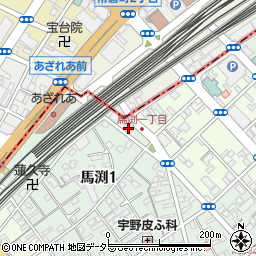 福井荘周辺の地図