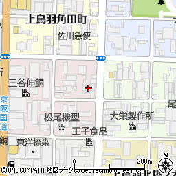京都府京都市南区上鳥羽大柳町12周辺の地図