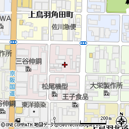 京都府京都市南区上鳥羽大柳町19周辺の地図