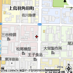 京都府京都市南区上鳥羽大柳町16周辺の地図