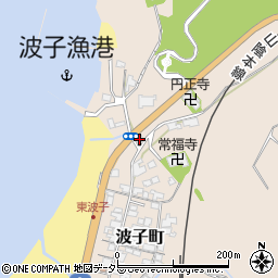 島根県江津市波子町イ-1009周辺の地図