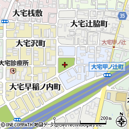 甲ノ辻児童公園周辺の地図