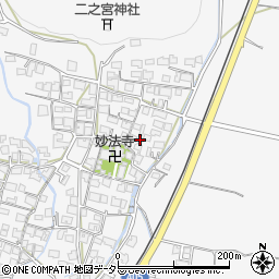 兵庫県神崎郡福崎町山崎852周辺の地図