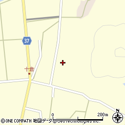 兵庫県三田市十倉301周辺の地図