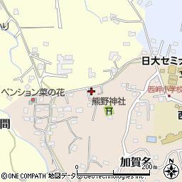 千葉県館山市加賀名59周辺の地図