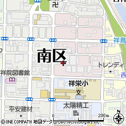 京都サービス株式会社　吉祥院工場周辺の地図