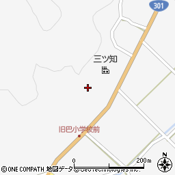 愛知県新城市作手清岳ドンボリ周辺の地図