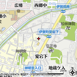 愛知県岡崎市元能見町13周辺の地図