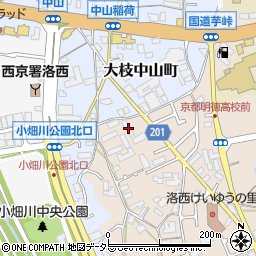 京都府京都市西京区大枝東長町1-205周辺の地図