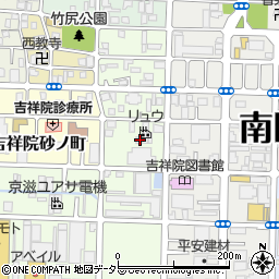 京都府京都市南区吉祥院東砂ノ町51周辺の地図