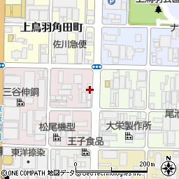 京都府京都市南区上鳥羽大柳町15周辺の地図