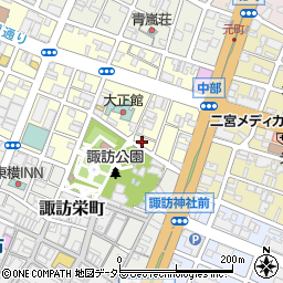 名鉄協商四日市諏訪神社北第２駐車場周辺の地図