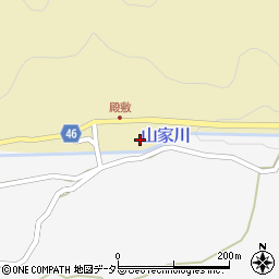 岡山県美作市田渕1488周辺の地図