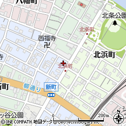 倉知森永牛乳　販売店周辺の地図