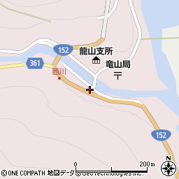 静岡県浜松市天竜区龍山町大嶺285周辺の地図