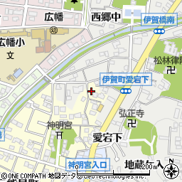 愛知県岡崎市元能見町11周辺の地図