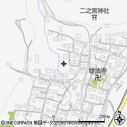兵庫県神崎郡福崎町山崎周辺の地図
