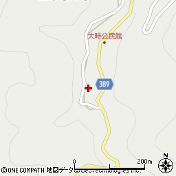 静岡県浜松市天竜区春野町大時218周辺の地図
