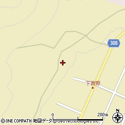 兵庫県三田市下青野47周辺の地図