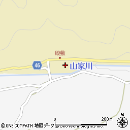 岡山県美作市田渕1484周辺の地図