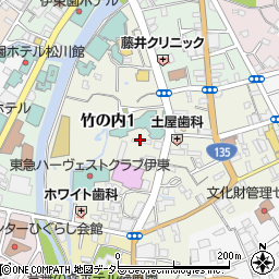 木八 伊東店周辺の地図