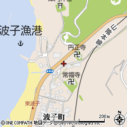 島根県江津市波子町イ-1周辺の地図