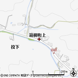 愛知県岡崎市箱柳町上周辺の地図