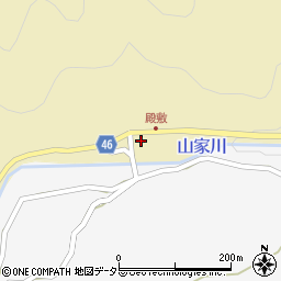 岡山県美作市田渕1479周辺の地図