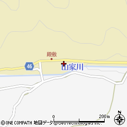 岡山県美作市田渕1425周辺の地図