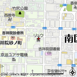 京都府京都市南区吉祥院東砂ノ町52周辺の地図
