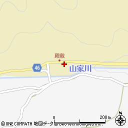 岡山県美作市田渕1482周辺の地図