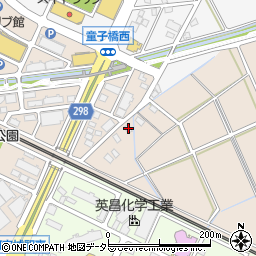 愛知県安城市池浦町池西7周辺の地図