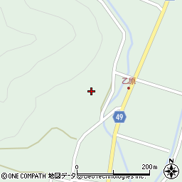兵庫県三田市乙原220周辺の地図