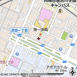 ぱーるぶにゅ周辺の地図