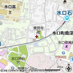 滋賀県甲賀市水口町八光6周辺の地図