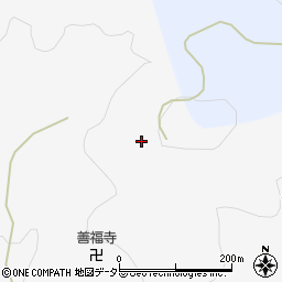 愛知県新城市作手清岳コンボウソレ周辺の地図