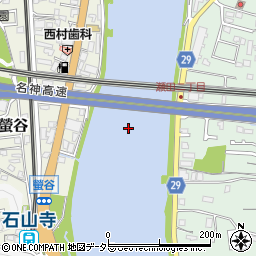 瀬田川橋周辺の地図