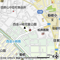 京都府京都市山科区勧修寺西栗栖野町302周辺の地図