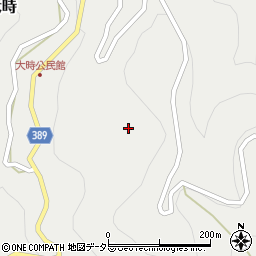 静岡県浜松市天竜区春野町大時282周辺の地図