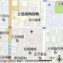 京都府京都市南区上鳥羽大柳町7周辺の地図