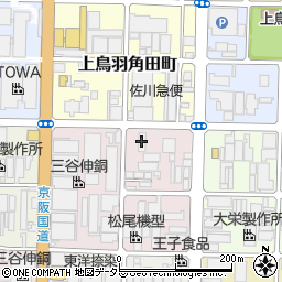 佐川急便独身寮周辺の地図