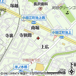 上広公園周辺の地図