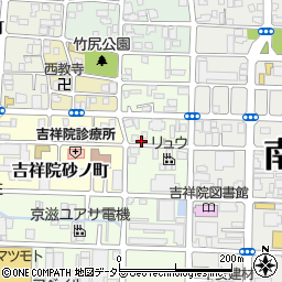 京都府京都市南区吉祥院東砂ノ町46周辺の地図