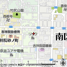 京都府京都市南区吉祥院東砂ノ町44周辺の地図