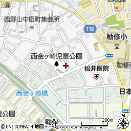 京都府京都市山科区勧修寺西栗栖野町301周辺の地図