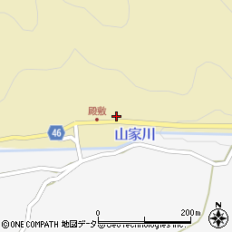 岡山県美作市田渕1427周辺の地図