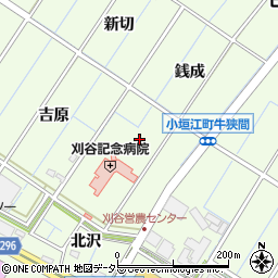 愛知県刈谷市小垣江町牛狭間周辺の地図